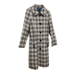 Burberry London England Wool Jacket With Cobalt Blue Lining 😍